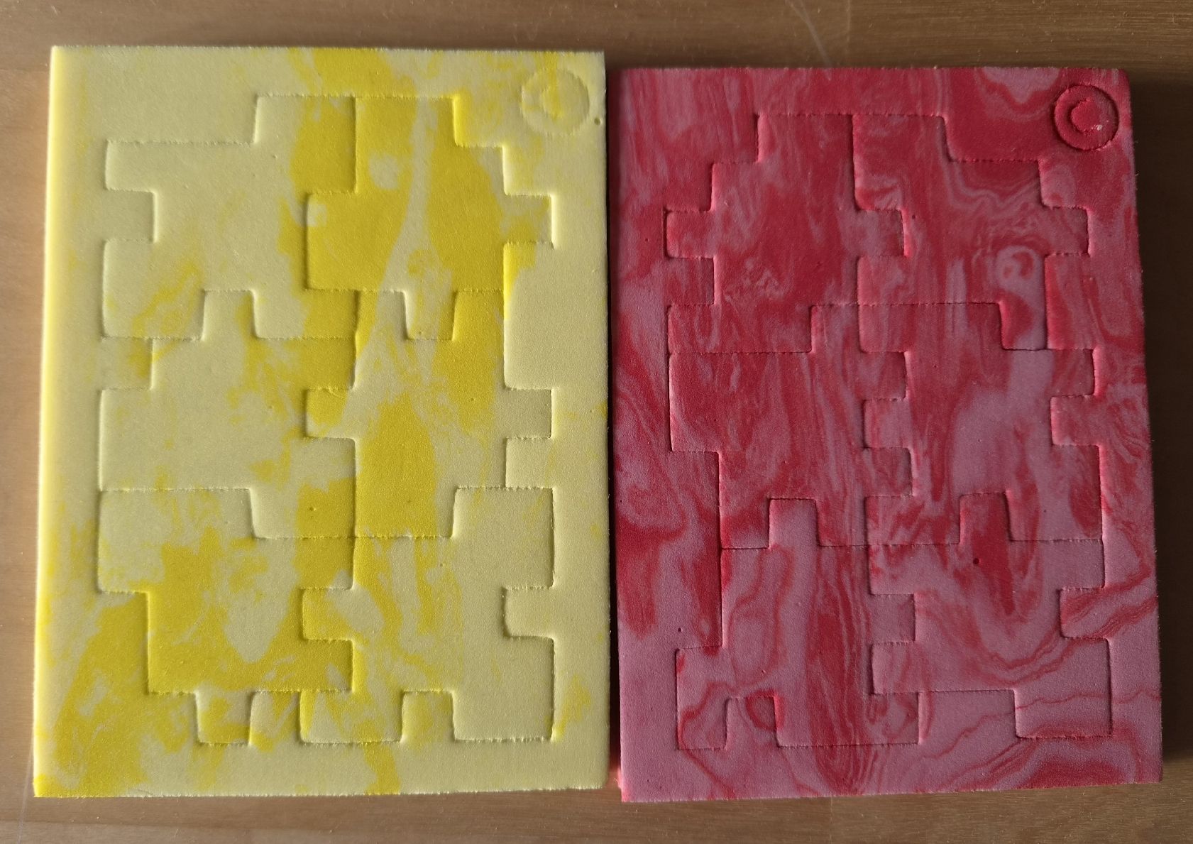 Puzzles: Vintage- Marble Cube Puzzle Set 6 Teile – Gebraucht aus Urtenen-Schönbühl von Kahru 3