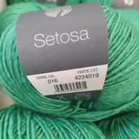 2 Kn. SETOSA Lana Grossa Fb. 16-4224019 grün