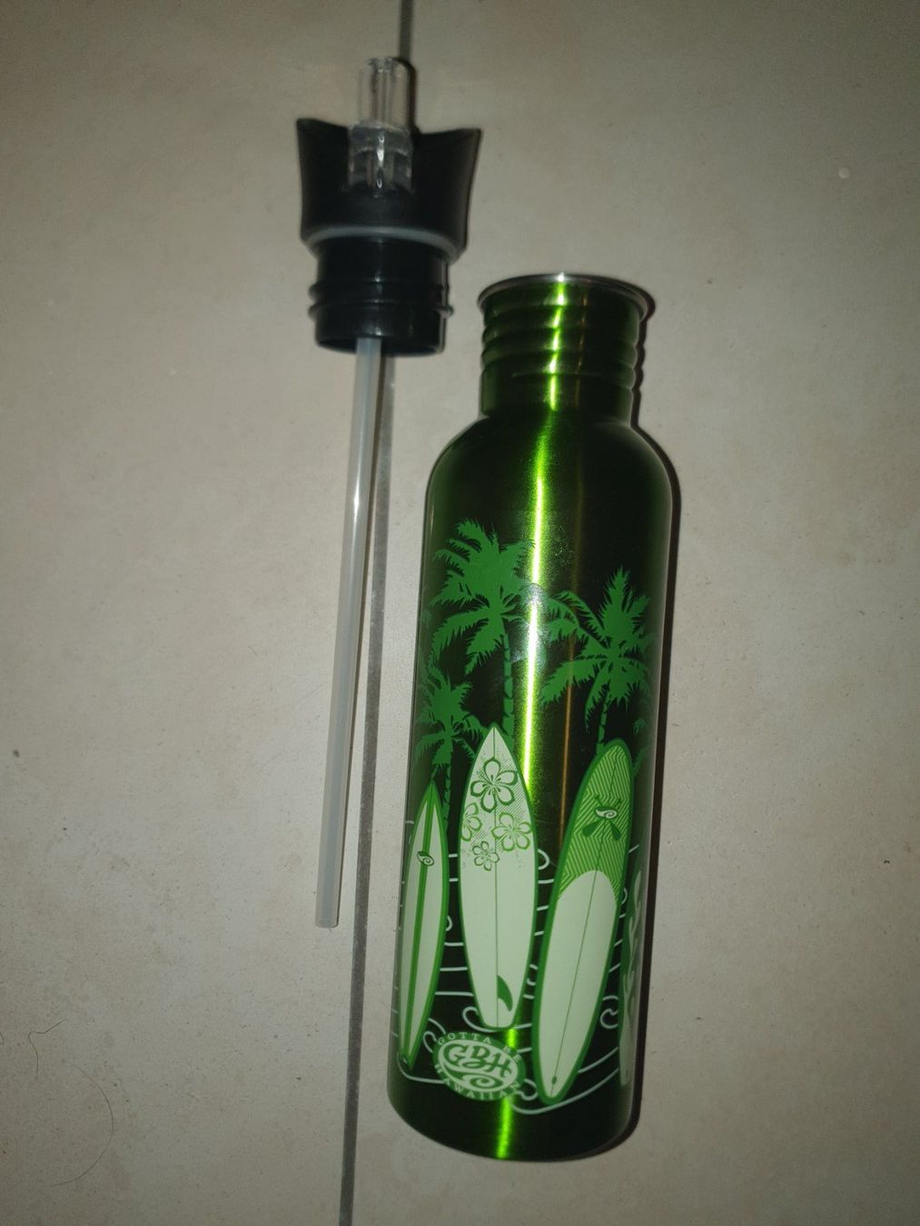 Borracce & Thermos: Blechflasche (Hawaii Design) – Nuovo (secondo la descrizione) da Oberdiessbach venduto da guy_7blb