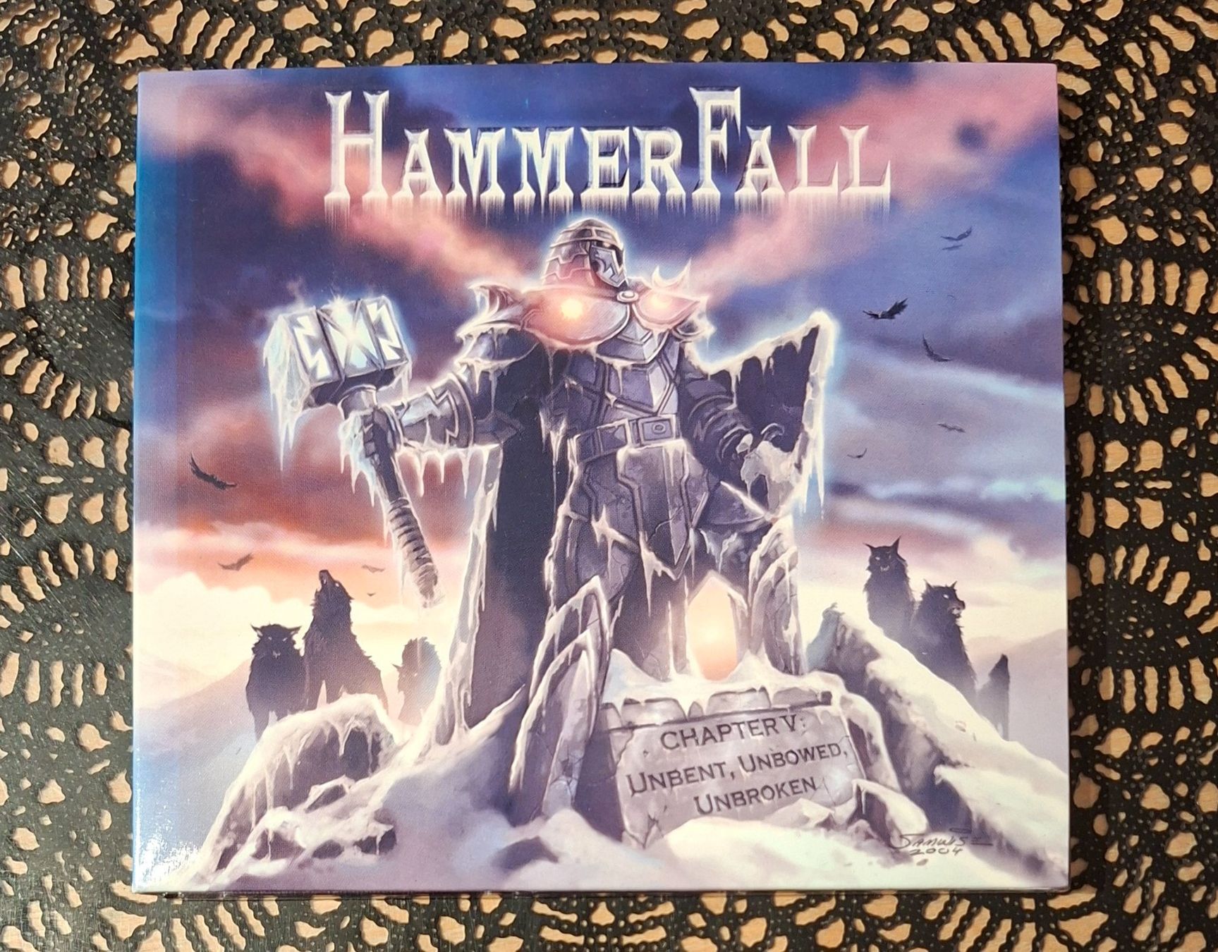 CD: Hammerfall - Unbent Unbowed Unbroken, SWE Power Metal 2004 – Usato da Amriswil venduto da Celini3