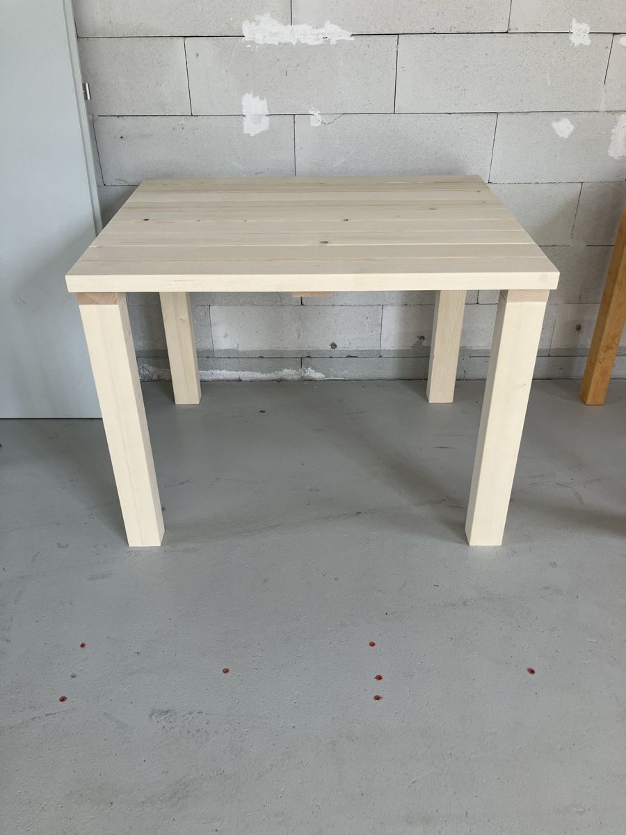 Tavoli: NEU Gartentisch aus Fichte 1m x 0.8 m – Nuovo (secondo la descrizione) da Werthenstein venduto da LEGE77 2