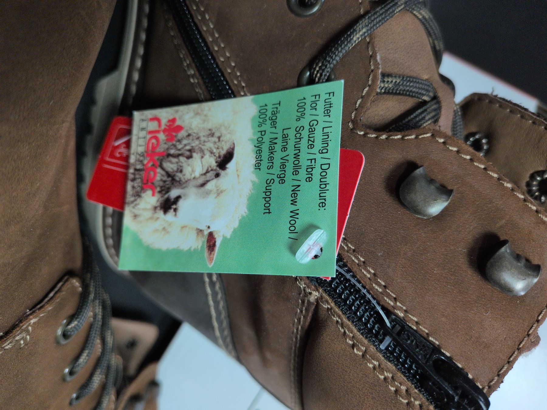 Rieker Scarpe da uomo: Rieker Winterstiefel (44) – Nuovo e nell'imballaggio originale da Rüfenacht BE venduto da swalin 2