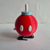 Bob-Omb Aufziehfigur - rot - MER
