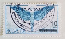 MA373) W10, Aarau Ausschnitt aus Sonderblock ET Vollstempel