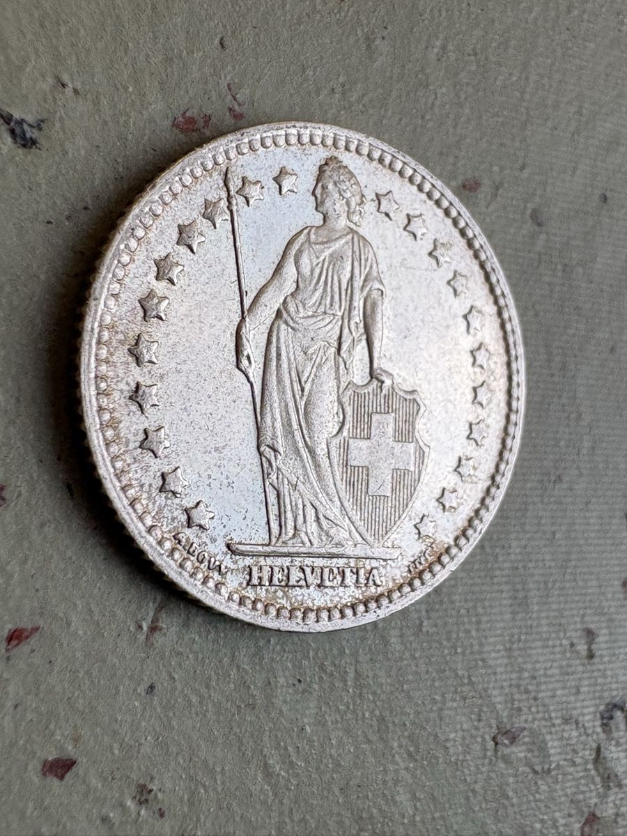 Tutti le monete: Schweizer 1 Franken 1928, gutes Stück – Nuovo (secondo la descrizione) da Zürich venduto da mysilvercoin 3
