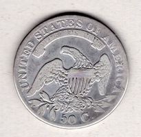 USA old coins 50 cents 1883 silber scarce