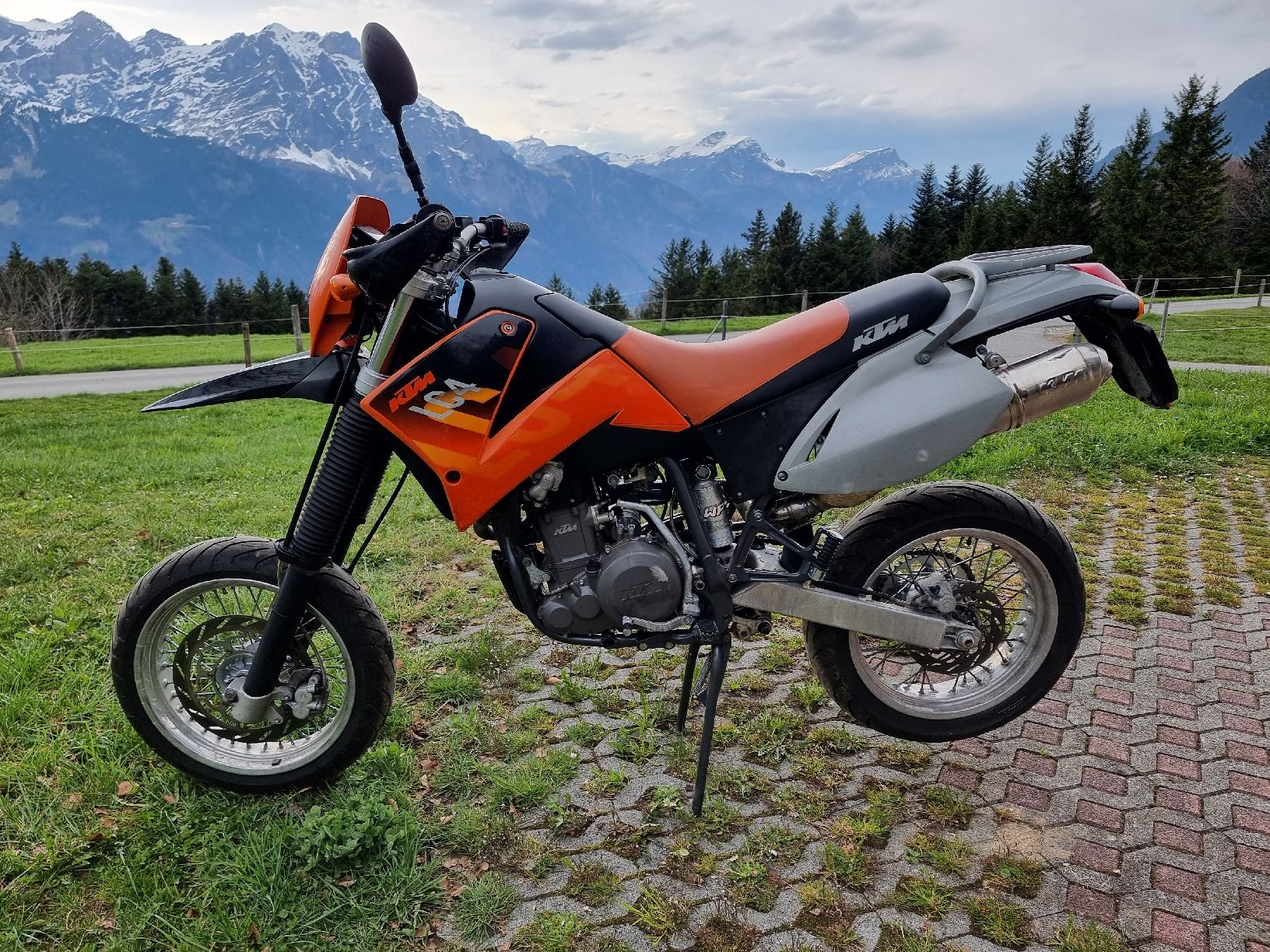 Strasse: KTM 640 LC4 – Gebraucht aus Haldi b.Schattdorf von Franz7134