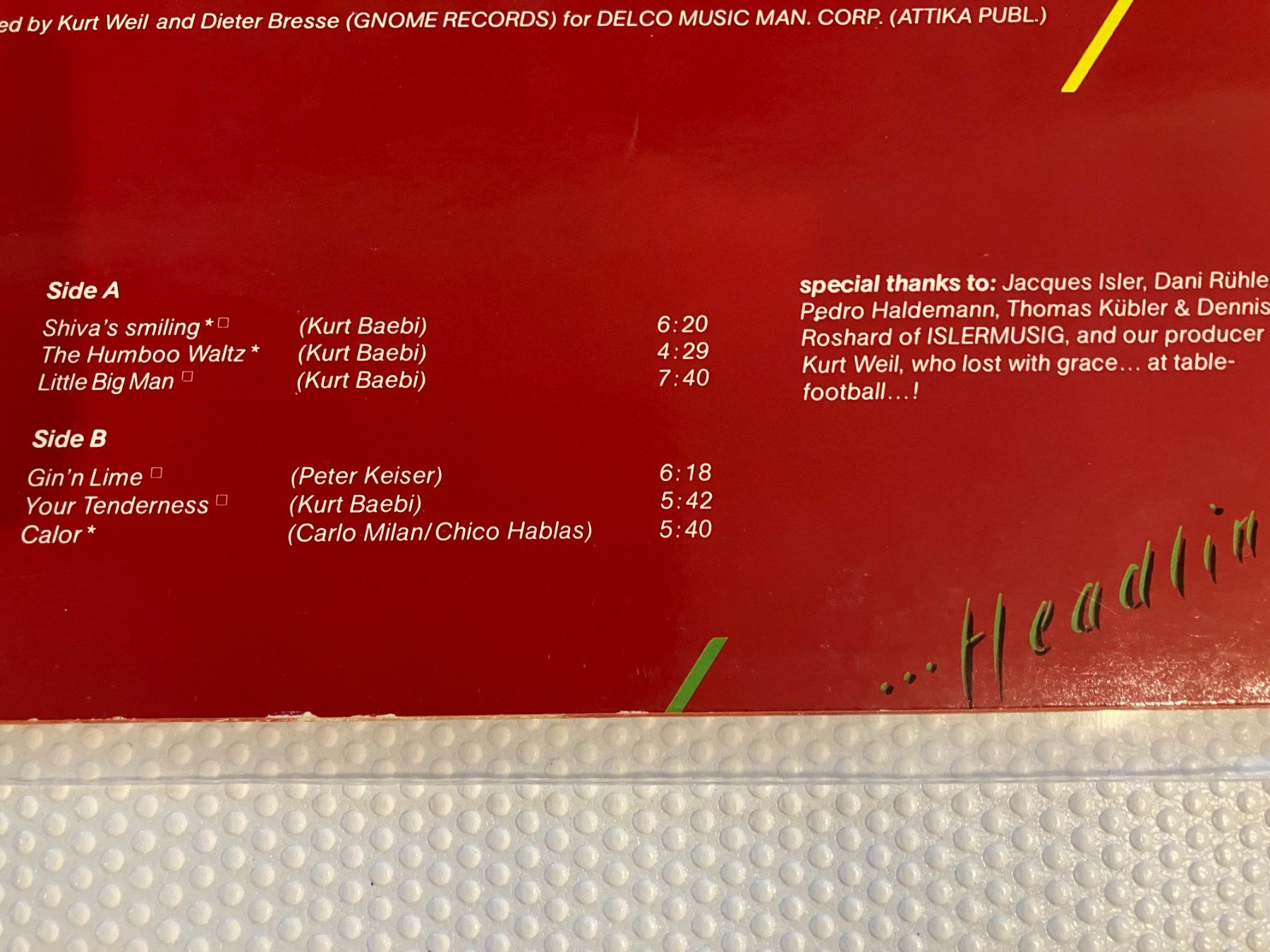 Dischi in vinile: Shivananda – Usato da Aarwangen venduto da Jukebox3 3