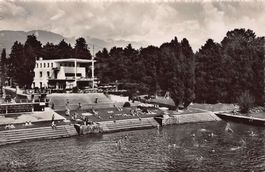 Vevey, Corseaux, plage, vers 1940