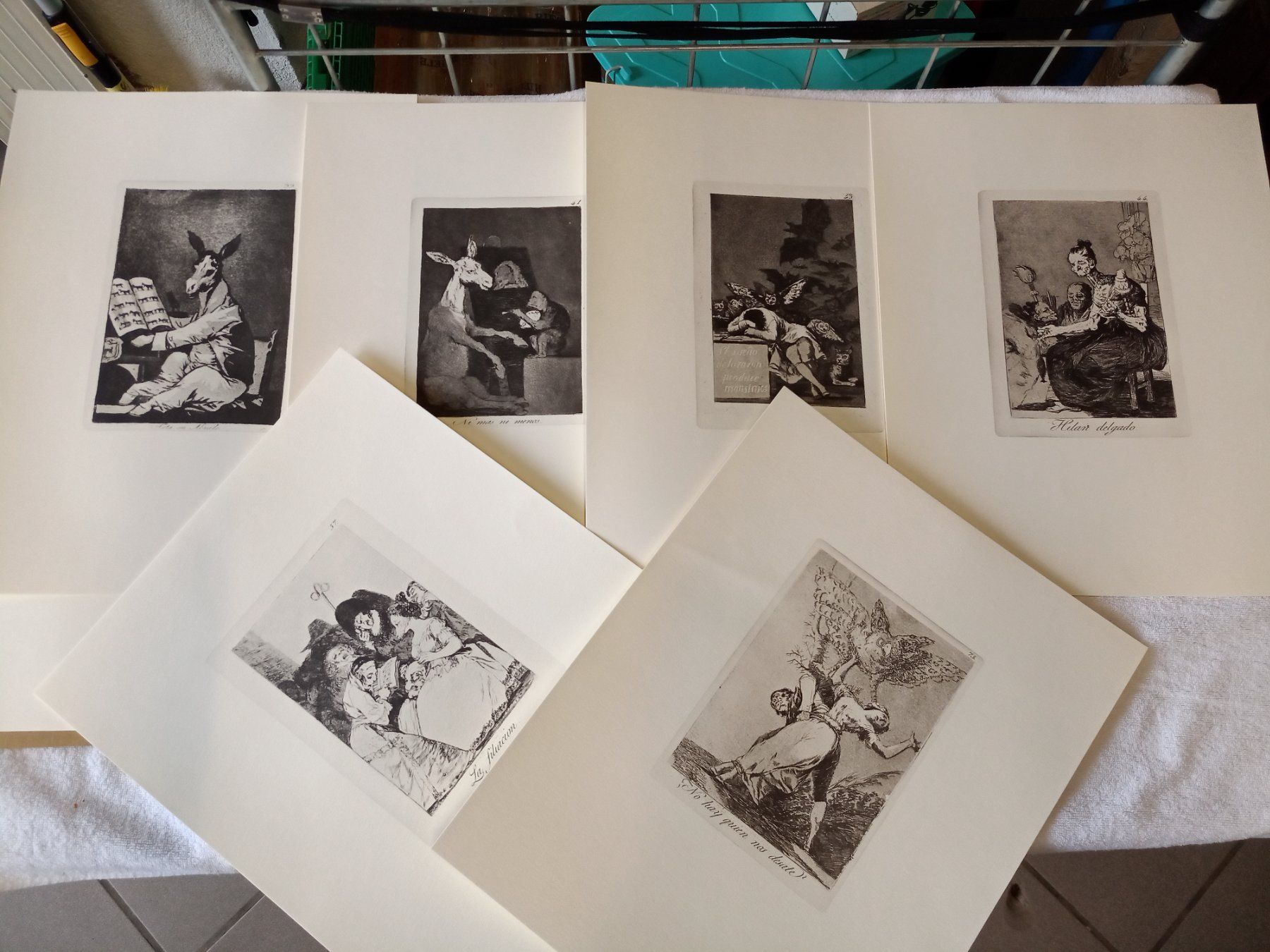 Foto & Immagini: Keel's Kunstmappen Goya Caprichos – Usato da Oberegg venduto da 19franzi94 5