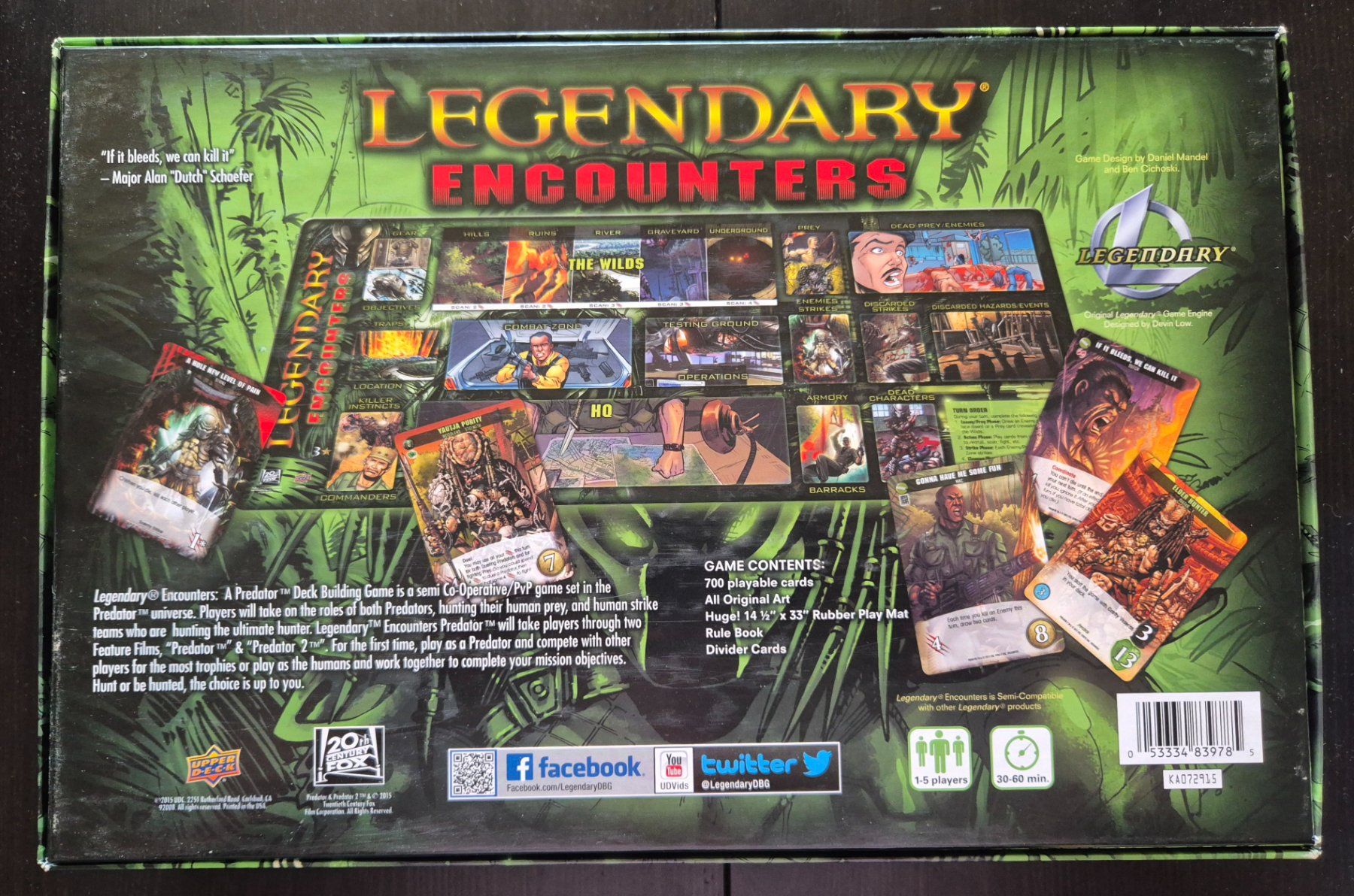 Spiele: Legendary Encounters a Predator Deck Building Game – Gebraucht aus Altstätten SG von bluedine 1