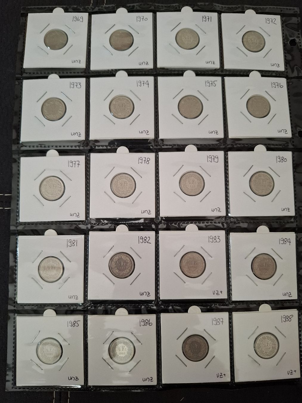 Toutes les monnaies: 50 Rp Sammlung ab 1850 – D'occasion à Hunzenschwil par Hardrock6 3