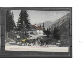 BE Postkutsche beim Handegg-Hotel (Grimselpost)