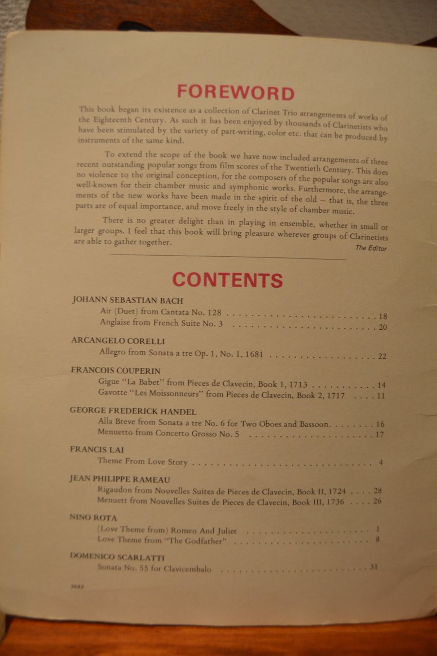 Libri: Clarinet Trios 18th to 20th Century – Usato da Büron venduto da Lizali 1