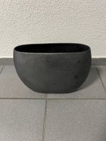 Moderne Vase in grau