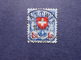 Z-Nr. 165y mit glasklarem Vollstempel