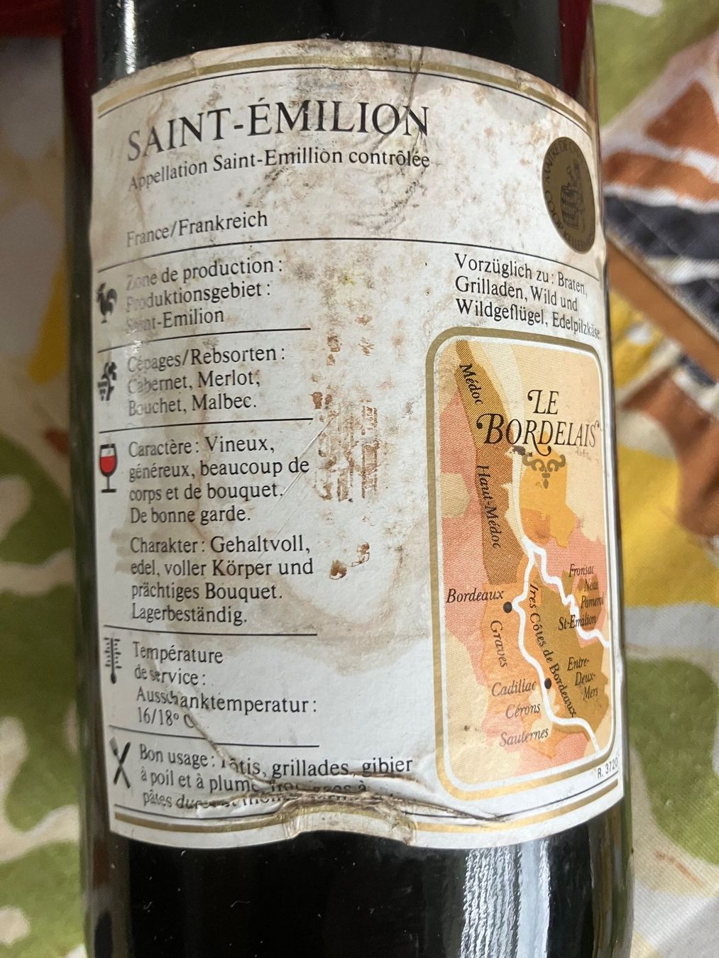 Mouton Rothschild Wein: Saint-Emilion Castenet 1982 Bordeaux – Neu (gemäss Beschreibung) aus Dintikon von 51r_5mdz 2