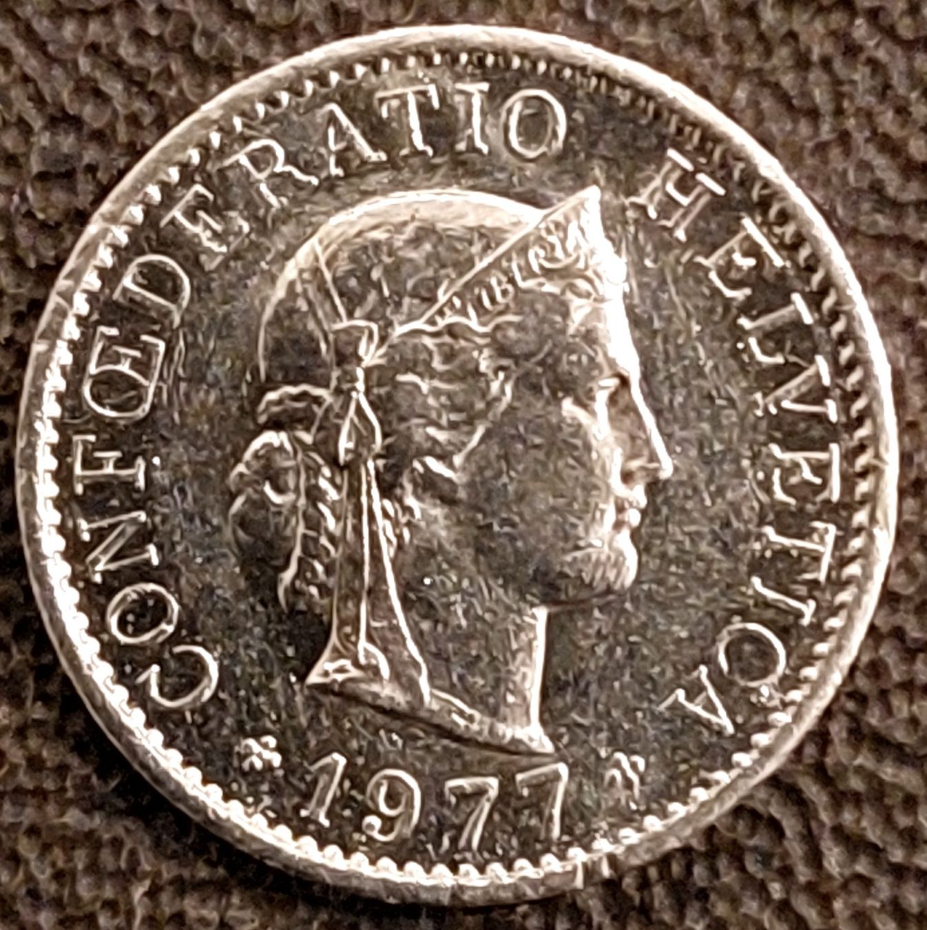 Tutti le monete: 5 Rappen 1977 – Usato da Arch venduto da coinsandmore