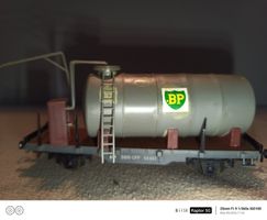 H0 BP Tankcontainerwagen SBB-CFF Ladegutwagen