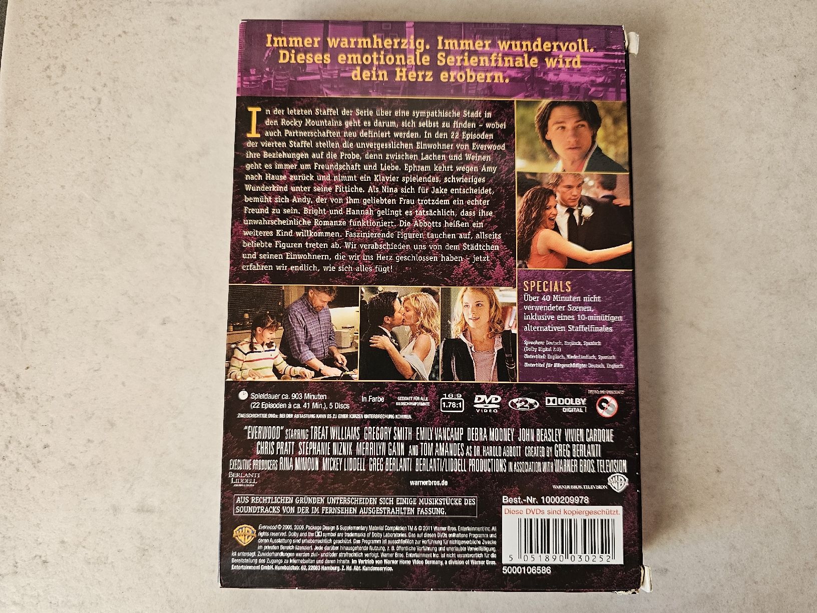 Tutti i DVDs: Everwood  -  Staffel 4 – Usato da Schneisingen venduto da backstore24 1