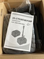 UV-C Filter Pumpe CUF-2505/5005/6005 für Gartenteich!