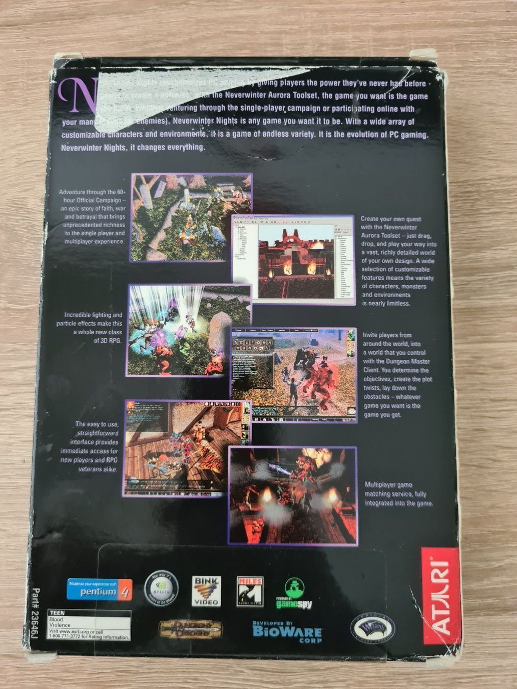 Giochi: Neverwinter Nights - Box - PC (3 CD) – Usato da Carouge GE venduto da Franllo 2