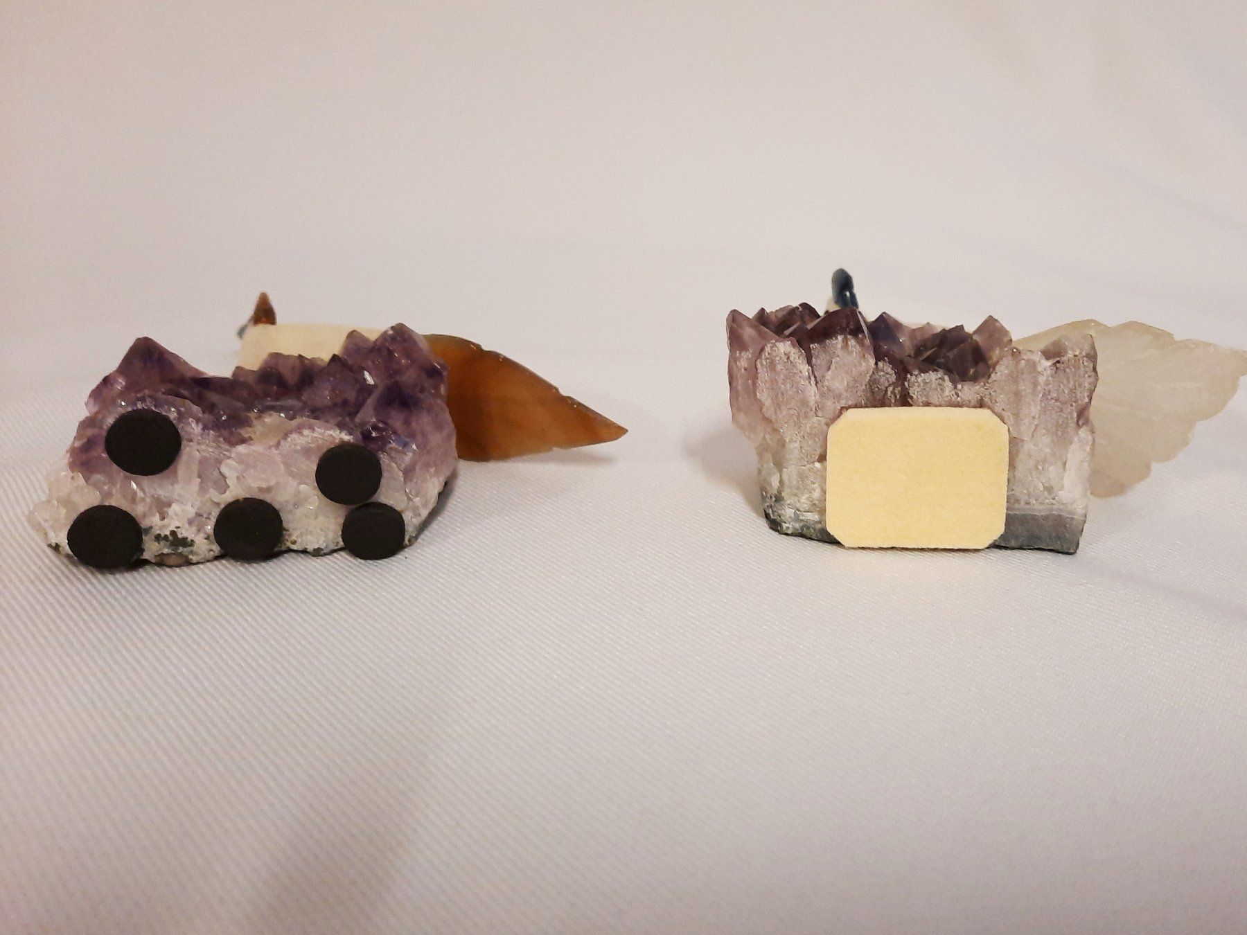 Minerali & Pietre curative: Amethyst Papagei und Kakadu – Usato da Beinwil am See venduto da Restwert_Beinwil 2