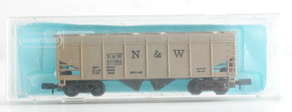 Trix Modellini di ferrovie: Arnold Rapido US Box Car N & W Spur N – Usato da Oberwil BL venduto da Klang 5