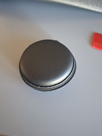 Runder Tasche Schwarz Grösse 8cm