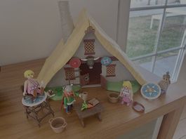 Maison Viking Playmobil avec figurines et accessoires