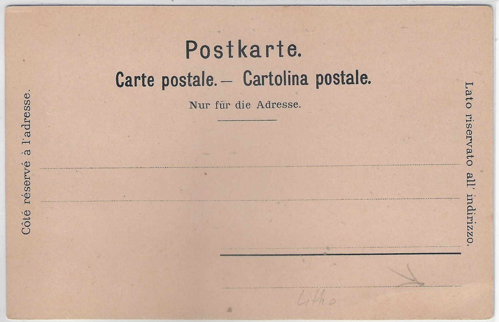 Cartoline postali: Souvenir de Finhauts  - Vorläufer-Litho – Usato da Ettingen venduto da Kartenplanet 1