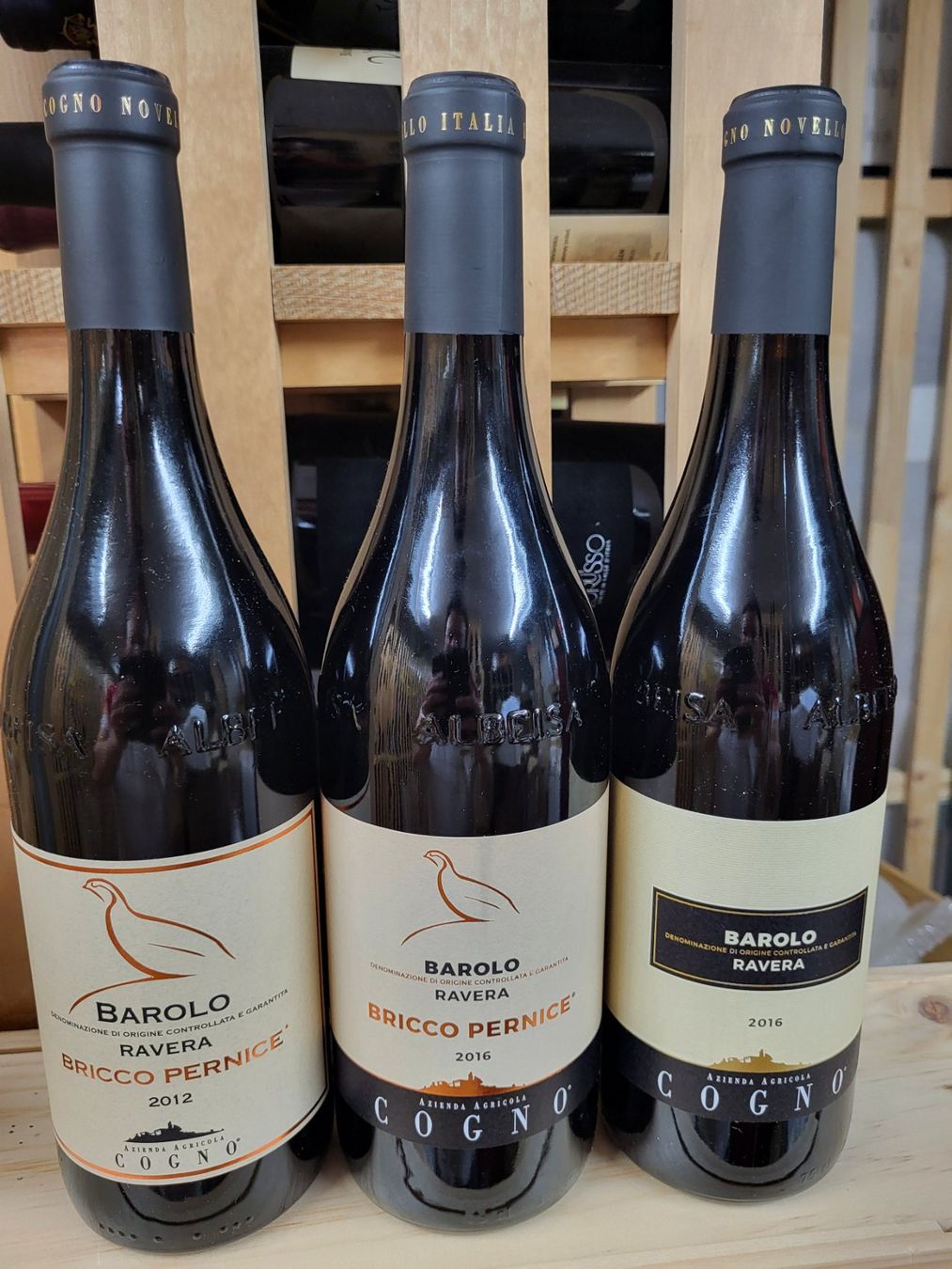 Wein: 3 Flaschen Barolo Elvio Cogno – Neu (gemäss Beschreibung) aus Zürich von xnanxaosi