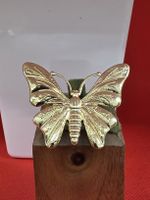 Brosche Schmetterling goldfarben sehr guter Zustand