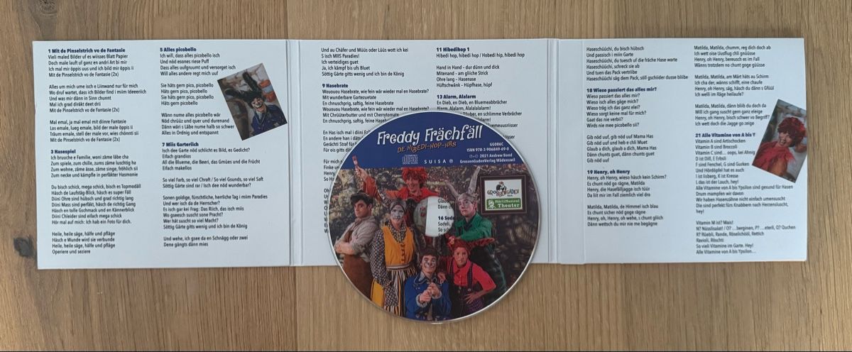 CDs: Andrew Bond Musical - Freddy Frächfäll CD – Gebraucht aus Bachenbülach von Elcomaster 1