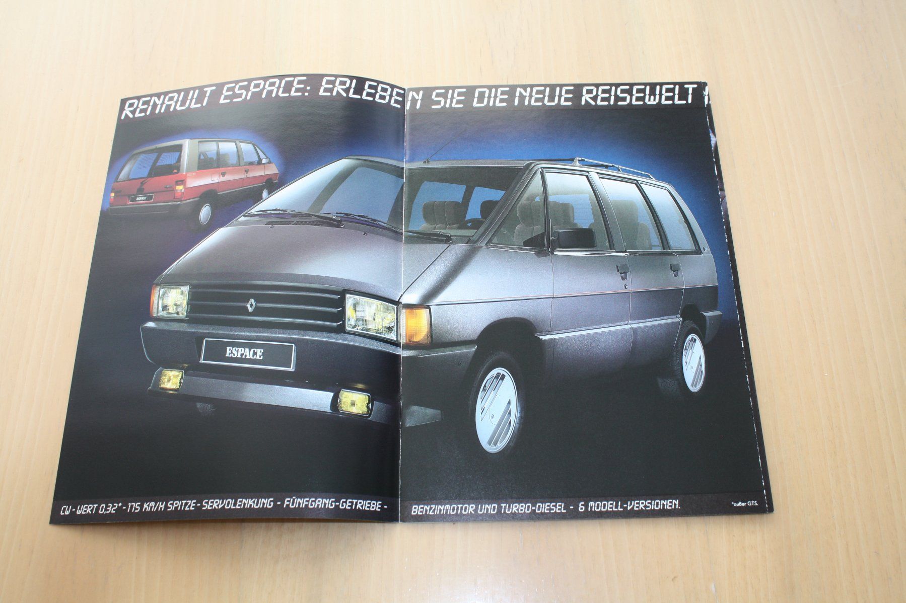 Renault Dokumente: Renault Espace Prospekt 1986 – Gebraucht aus Wikon von erwin400 1