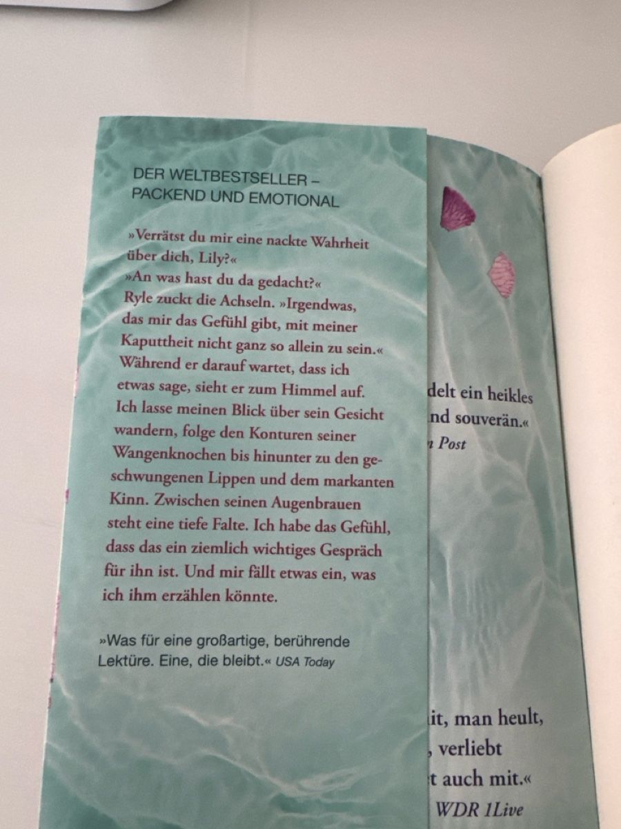 Libri: Nur noch ein einziges Mal / It ends with us / Colleen Hoover – Nuovo (secondo la descrizione) da Wetzikon ZH venduto da Gpoliti 2