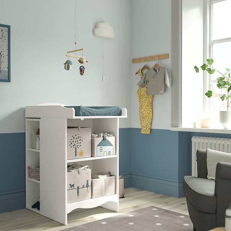 Fasciatoi & Accessori: Table à langer SMÅGÖRA IKEA avec une étagère – Usato da Vevey venduto da ant_tg2t