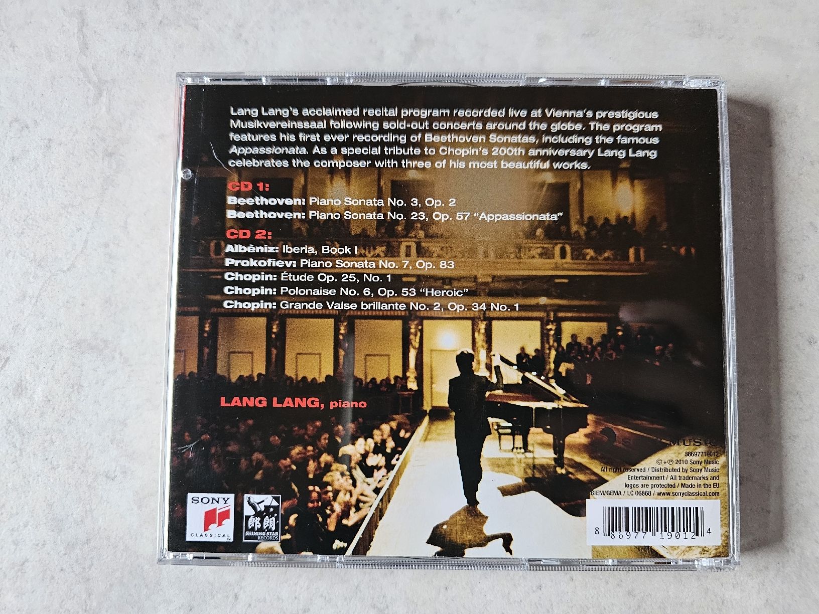 CD: Lang Lang  -  Live In Vienna  /  2 CD's – Usato da Schneisingen venduto da backstore24 1