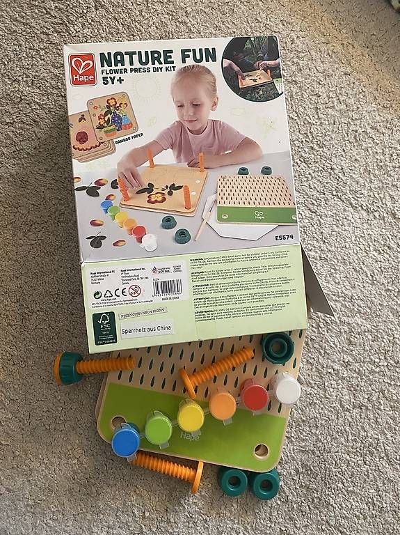 Kit bricolage: Blumenpress Set Flower Press Diy Kit Hape – Usato da Horw venduto da sere4 1