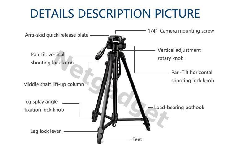 Treppiedi & Teste: Digipod Stativ 170cm: Canon,Sony..TR472 – Nuovo e nell'imballaggio originale da Yverdon-les-Bains venduto da Netgadget 8