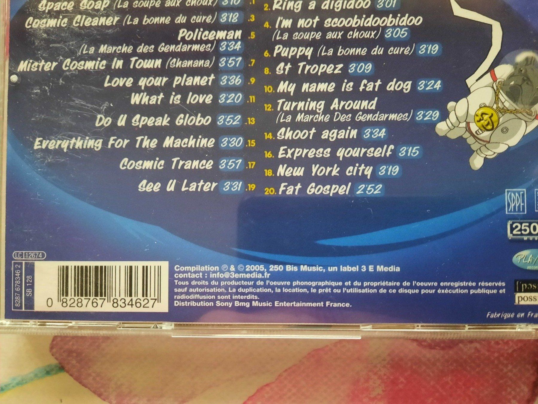 CD: CD Mister Cosmic - Vs Fat Dog – Usato da Pully venduto da bro_n52j 3