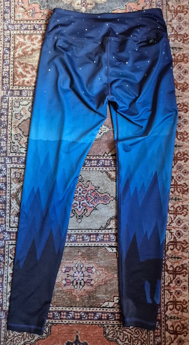 Leggings: Leggings mit Wolf, Gr. M – Usato da Biel/Bienne venduto da szundel 1