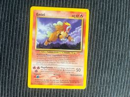 Pokemon Entei 17/64 non Holo Rare Neo Revelation