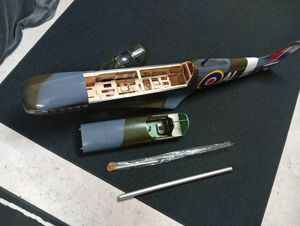 Modellismo RC: Black Horse Spitfire MK. 2m Wingspan Neu – Nuovo (secondo la descrizione) da Wittenbach venduto da bri_r6nz 1