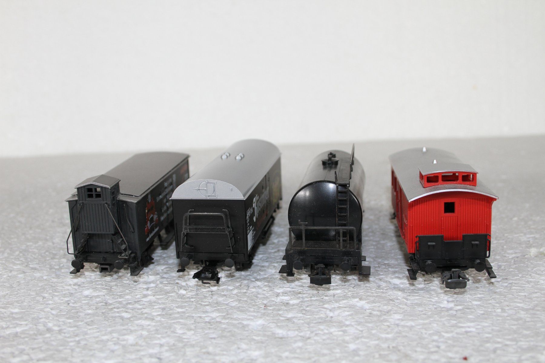 Märklin Modellini di ferrovie: 3x Märklin u. 1x Fleischmann AC Achsen – Usato da Triesen venduto da gleis8 2