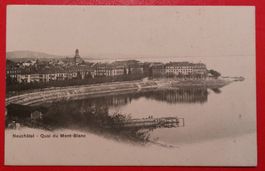 Neuchâtel ; Quai du Mont-Blanc