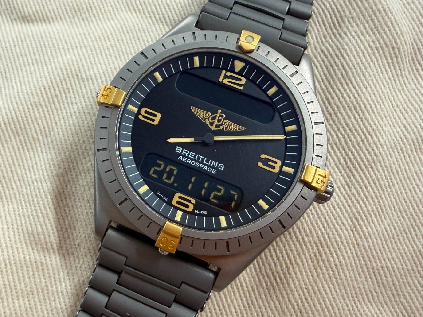 Breitling Orologi: BREITLING aerospace F56060 presque neuve – Usato da swiss venduto da sha_dx9b