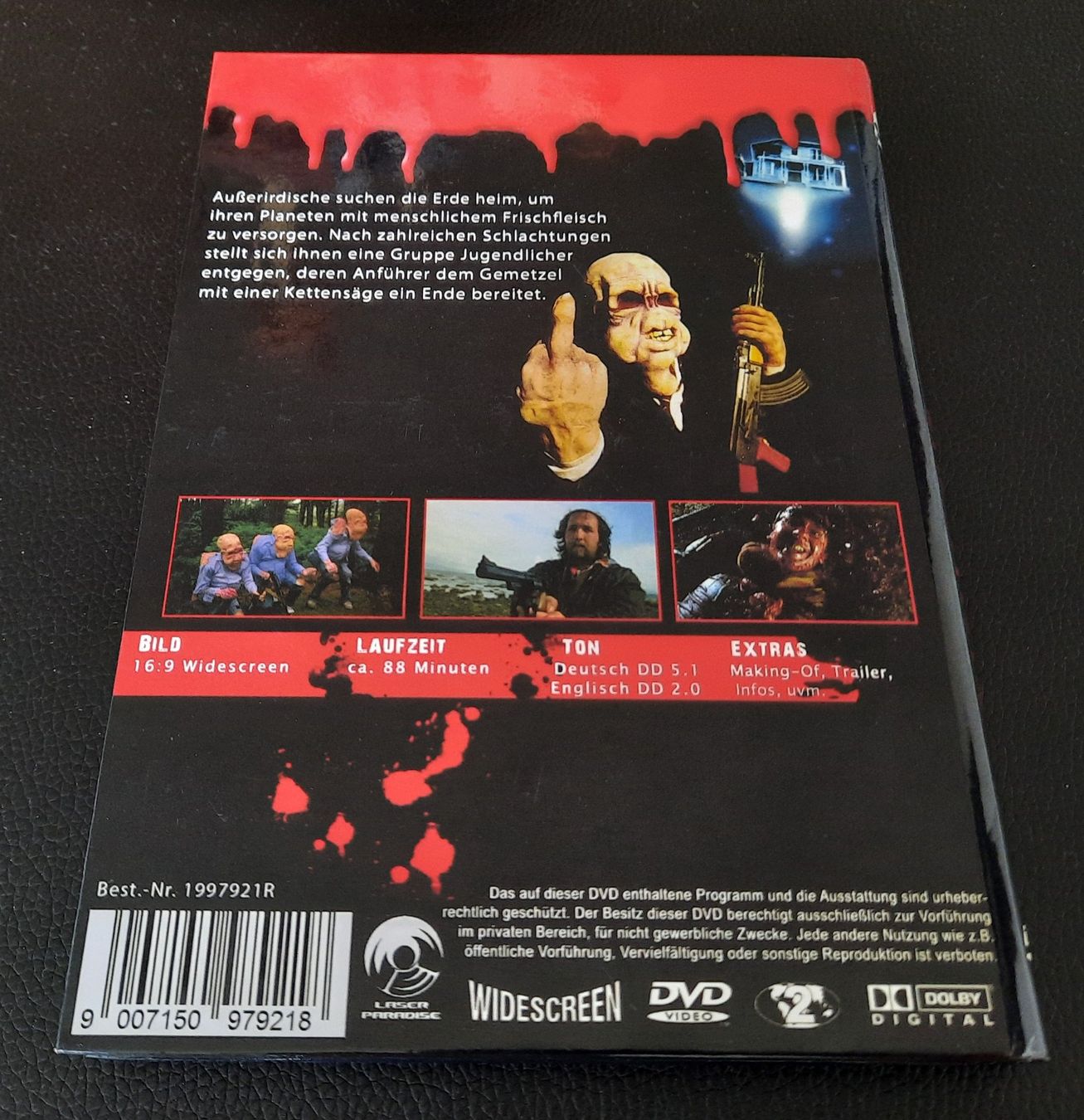 Tutti i DVDs: Bad Taste uncut kleine Hartbox – Usato da Dietwil venduto da Vrilodin 1