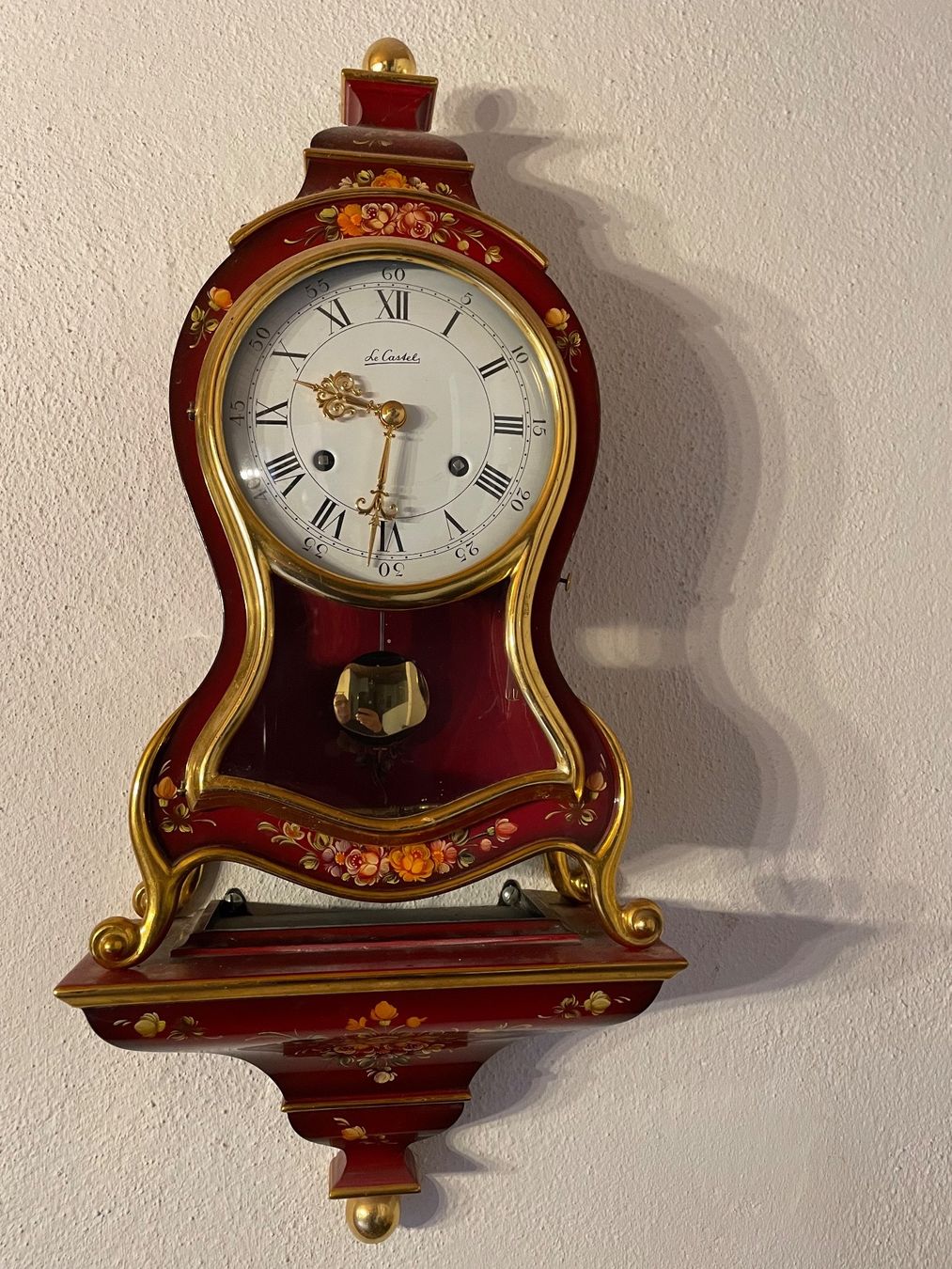 Pendules & Horloges murales: Wunderschöne Wand-Uhr Le Castel – D'occasion à Winterthur par sportdisco2 2
