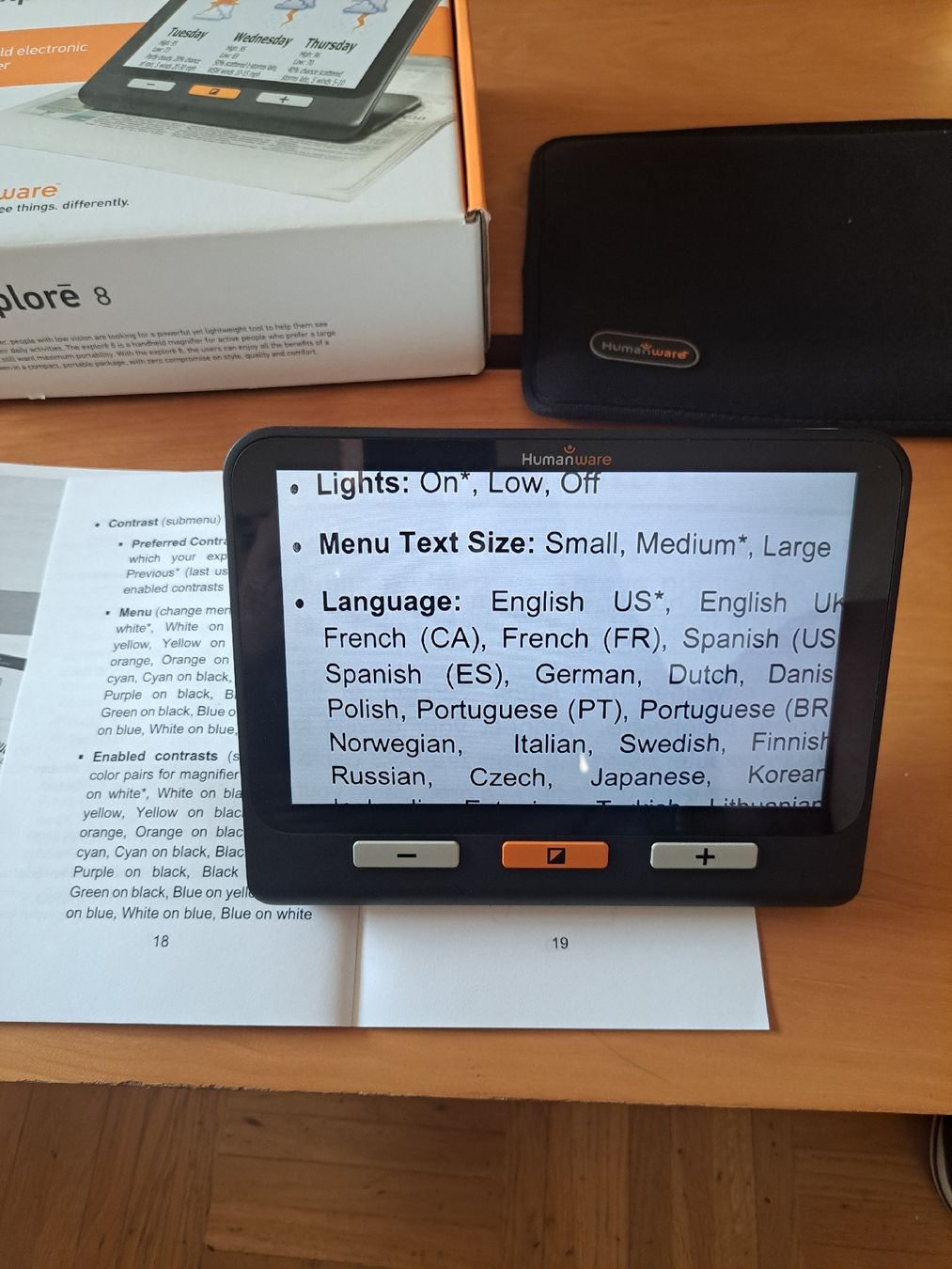 Autres optique: Humanware Elektronische Lupe Explore 8 – D'occasion à Berikon par joker1972 1